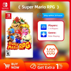 Super Mario RPG for Nintendo Switch – Physical Cartridge, TV/Tabletop/Handheld Modes | Game Deals 2023