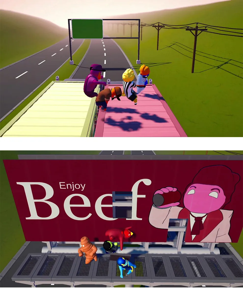 Gang Beasts Game Card Version 2