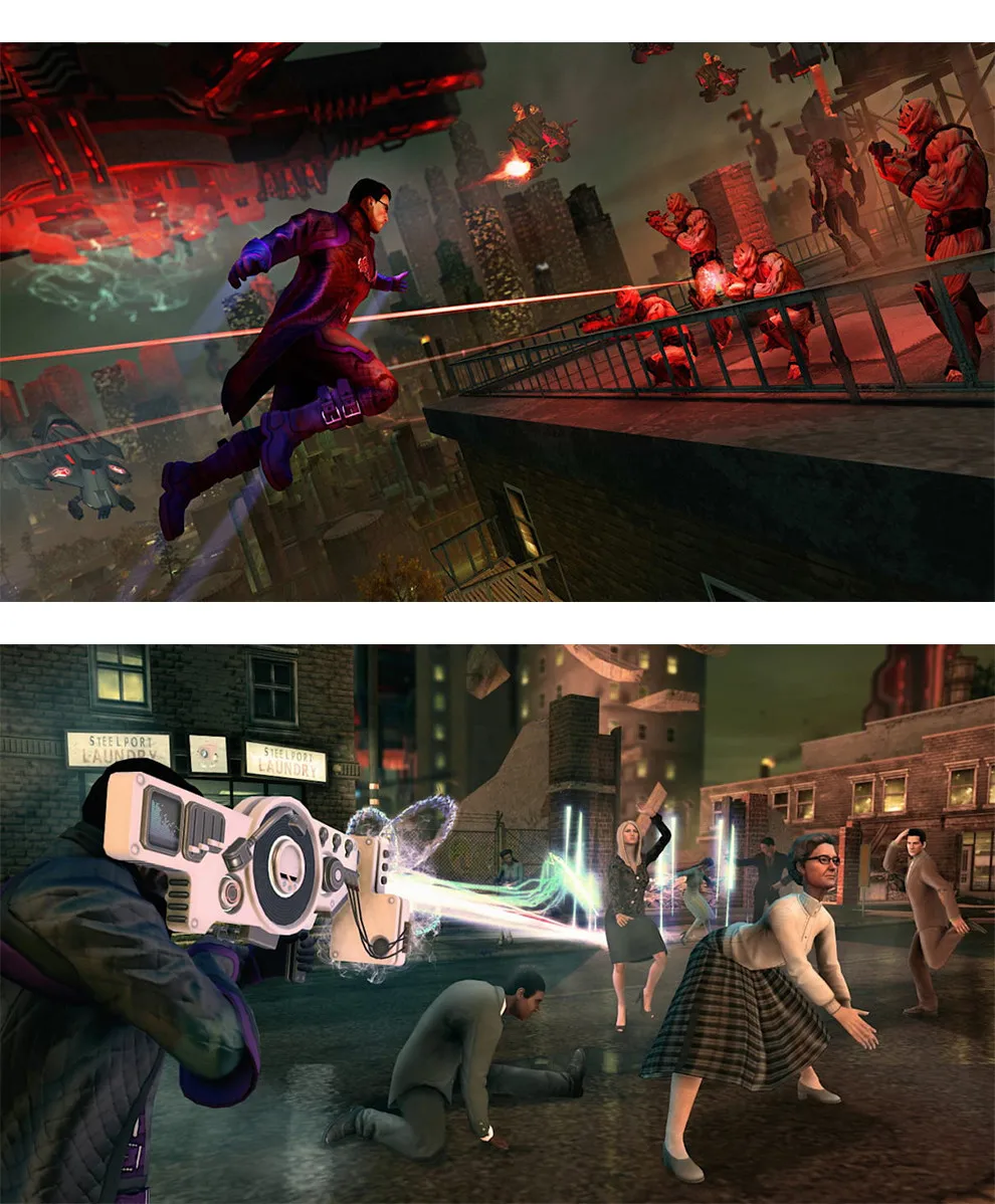 In-Game Action Scene