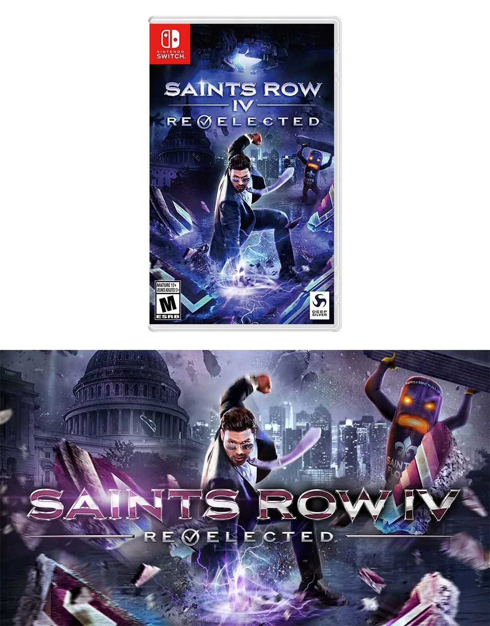 Saints Row IV Re-Elected Game Cover